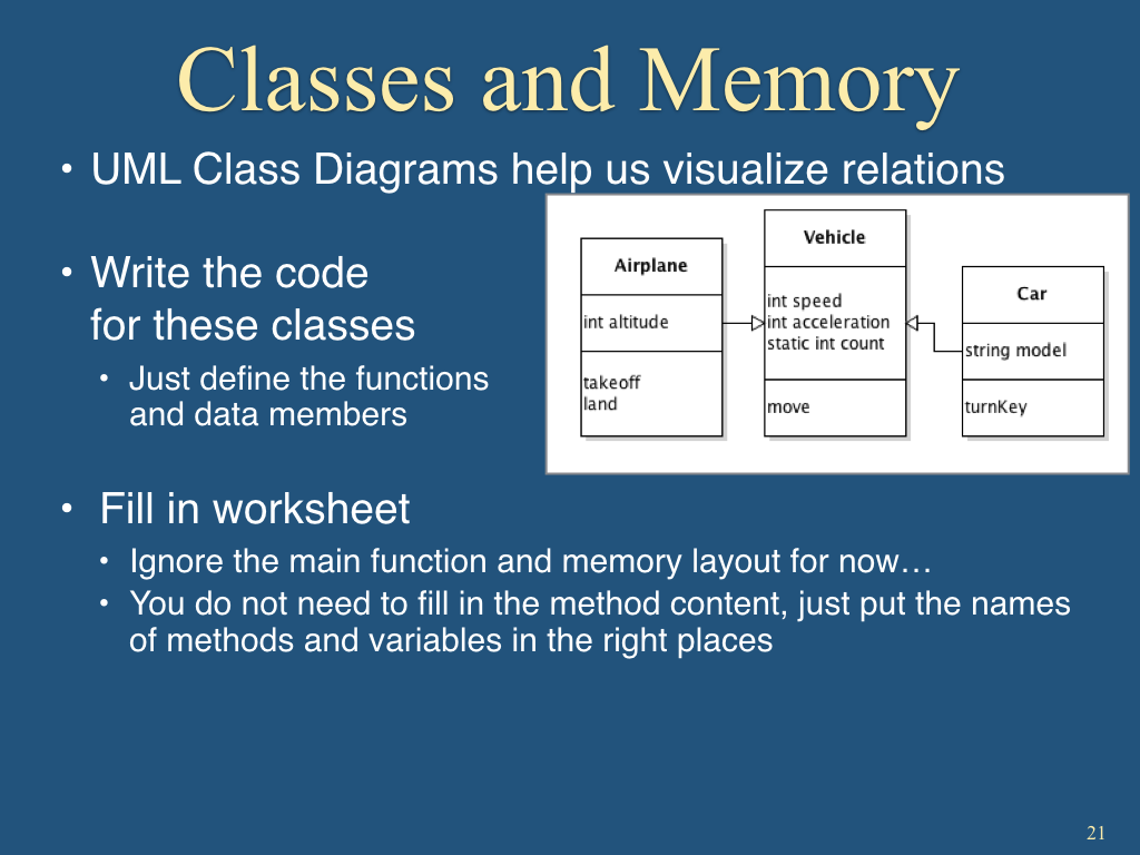 making a static method in violet uml editor